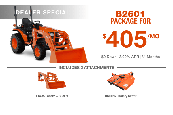 B2601 tractor package